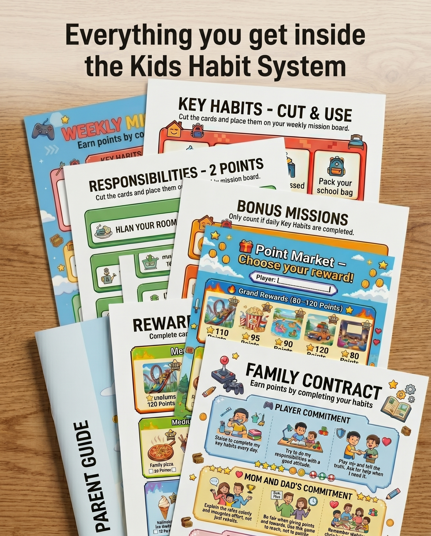 Kids Habit Game System