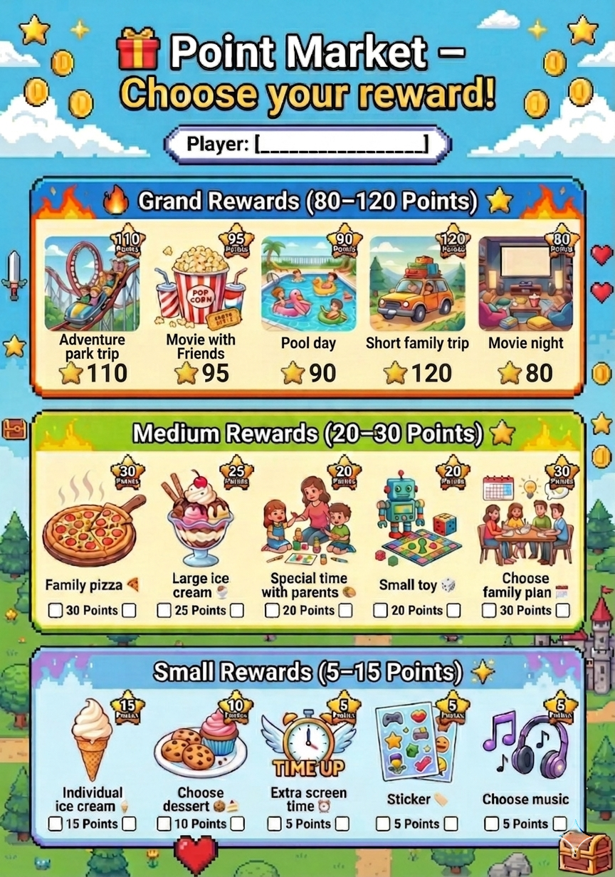 Kids Habit Game System
